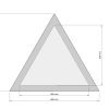 Akustikplatte Pro.Felt E.3 Triangle – Bild 3