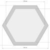 Akustikplatte Pro.Felt E.5 Hexagon – Bild 2