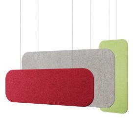 Przegrody akustyczne wiszące