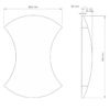 Akustischer Schaumstoff Bend – Bild 2